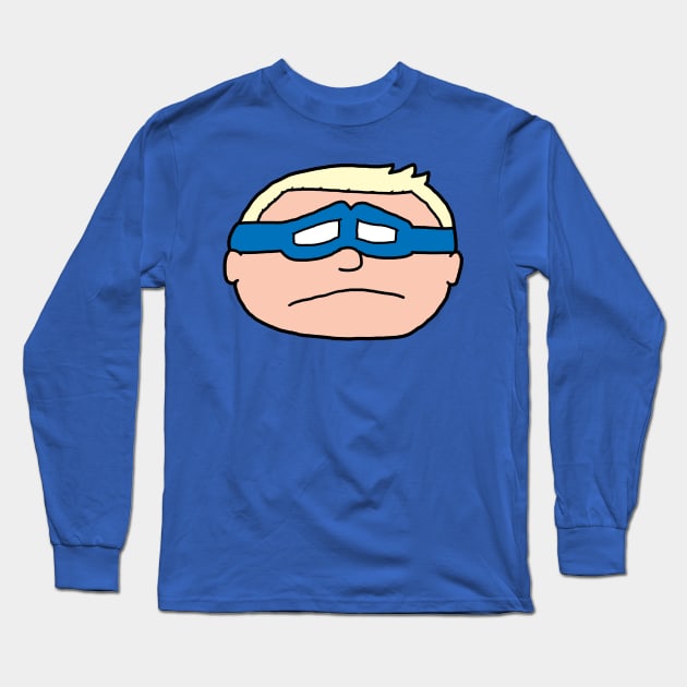 Captain Sadness Long Sleeve T-Shirt by RyanDow